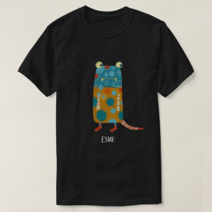 モンスターエスメ名前をカスタムする Tシャツ