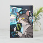 モンスターエナジーのあるゲーマー猫D 招待状 (スタンド正面)