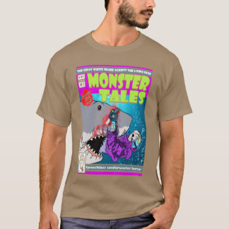 モンスターエール コミック本の表紙 ファミリー Tシャツ