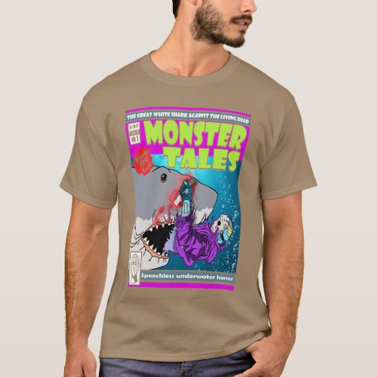 モンスターエール コミック本の表紙 ファミリー Tシャツ (正面)