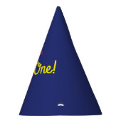 モンスターカワイイおもしろいー1歳の誕生日パーティーテーマ パーティーハット (右)