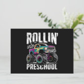 モンスターカーでドキドキ!プレスクールに戻ろう 招待状 (スタンド正面)