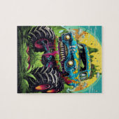 モンスターカー ジグソーパズル (横)