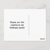 モンスターキッズサンキューカード ポストカード (裏面)