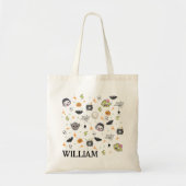 モンスターキッズトリックオアトリートバッグ トートバッグ (正面)