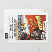 モンスターキッドのカレッジモンスターラジオ葉書 ポストカード (正面/裏面)