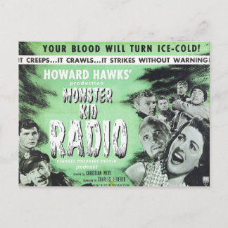 モンスターキッド・ラジオのハガキ ポストカード