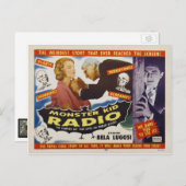 モンスターキッド・レディオのポストカードより ヴァンパイア・モンスター ポストカード (正面/裏面)