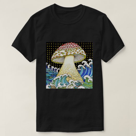 モンスターキノコ1 Tシャツ (デザイン正面)