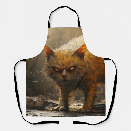 モンスターキャット エプロン (正面)