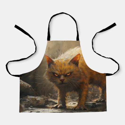 モンスターキャット エプロン (正面)