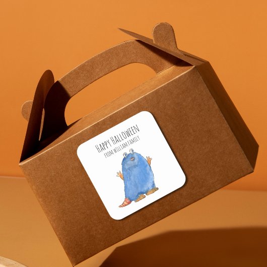 モンスターキャンディハッピーハローウィン スクエアシール