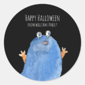 モンスターキャンディハッピーハローウィン ラウンドシール (正面)