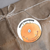 モンスターキャンディハッピーハローウィン ラウンドシール