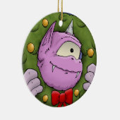 モンスタークリスマスミラクルオーナメント セラミックオーナメント (右)