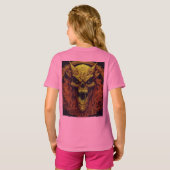 モンスタークロスオーバ:フィリップCazaロゴデザイン Tシャツ (裏面フル)