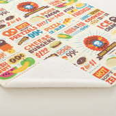 モンスターグルメパターン シェルパブランケット (3/4)