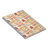 モンスターグルメパターン ノートブック (右側)