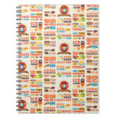 モンスターグルメパターン ノートブック (正面)