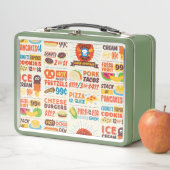 モンスターグルメパターン メタルランチボックス (インサイチュ)