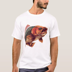 モンスターコイ釣り愛好家ギフト Tシャツ