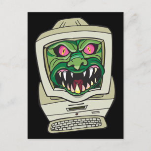 モンスターコンピュータ ポストカード