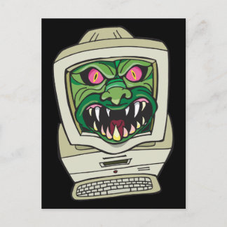 モンスターコンピュータ ポストカード