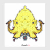 モンスターゴッド顔 シール (シート)