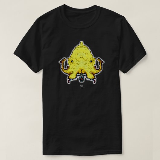 モンスターゴッド顔 Tシャツ (デザイン正面)