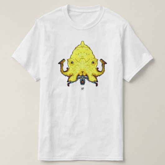 モンスターゴッド顔 Tシャツ (デザイン正面)