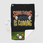 モンスターゴルフハロウィンとゴルフボールゴルフトーウ ゴルフタオル (インサイチュ)