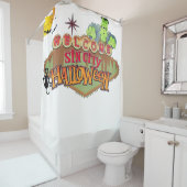 モンスターシンシティハロウィーン シャワーカーテン (インサイチュ)