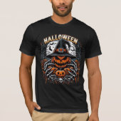 モンスタージャック・オ・ランタン・スプーキーウィッチハロウィン Tシャツ (正面)