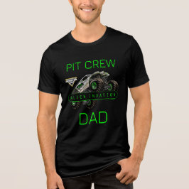 モンスタージャム - エイリアンインベージョン ピットクルーダッド トライブレンドTシャツ