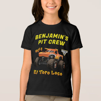 モンスタージャム - エル・トロ・ロコ 誕生日ピットクルー トライブレンドTシャツ