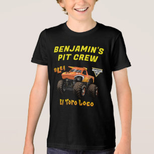 モンスタージャム - エル・トロ・ロコ 誕生日ピットクルー トライブレンドＴシャツ
