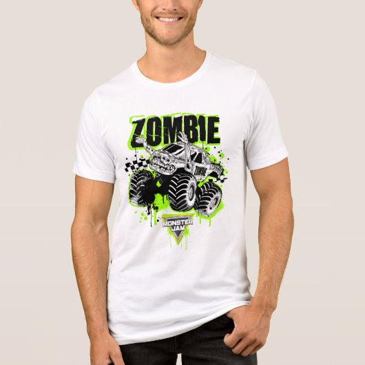 モンスタージャム ゾンビ トライブレンドTシャツ (正面)
