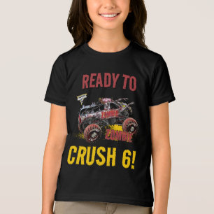 モンスタージャム - ゾンビ・レディ・トゥ・クラッシュ・バースデー トライブレンドTシャツ