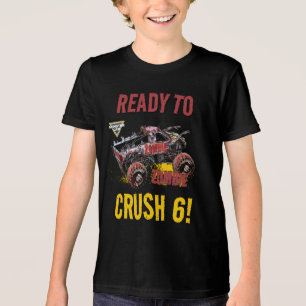 モンスタージャム - ゾンビ・レディ・トゥ・クラッシュ・バースデー トライブレンドTシャツ