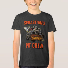 モンスタージャム - パイレーツカーズ ピットクルー トライブレンドTシャツ