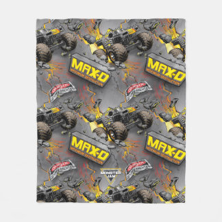 モンスタージャム マックスD フリースブランケット