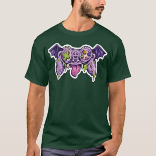 モンスタージョイスティックIコントローラーHalloween Gamer Horr Tシャツ