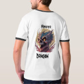 モンスタースカルドラゴンTシャツ – Tシャツ (裏面)