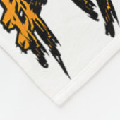 モンスタースカルブラスターブラザーハロウィンマッチングF フリースブランケット (角)