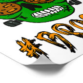 モンスタースカルブラスターブラザーハロウィンマッチングF ポスター (角)