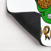 モンスタースカルブラスターブラザーハロウィンマッチングF マウスパッド (コーナー)