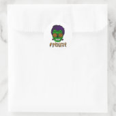 モンスタースカルブラスターブラザーハロウィンマッチングF ラウンドシール (バッグ)