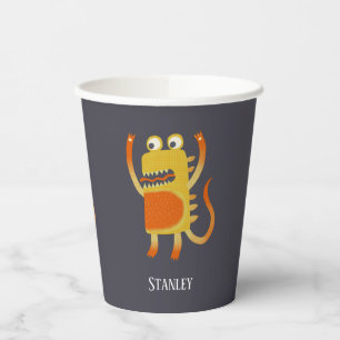 モンスタースタンレー名前をカスタムする 紙コップ