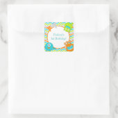 モンスタースティッカー スクエアシール (バッグ)