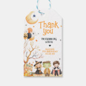 モンスタースハロウィーンコスチューム誕生日メッセージカード ギフトタグ (正面)